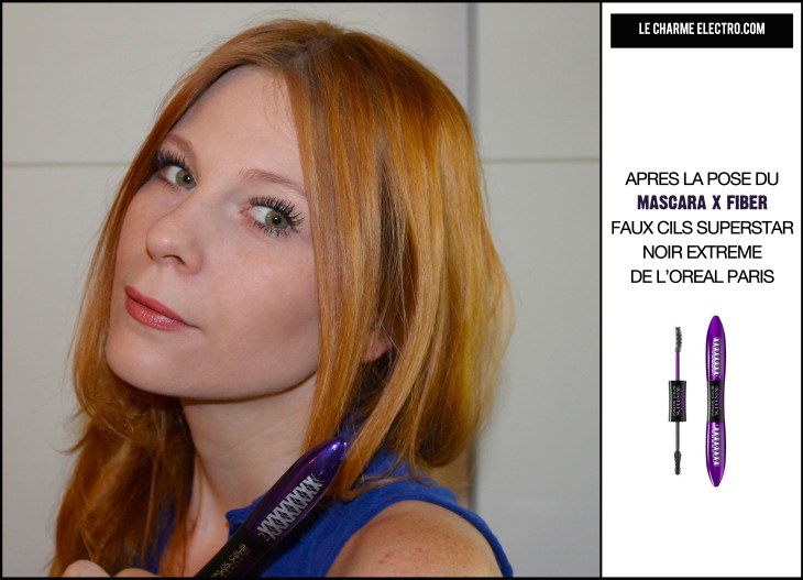Avant Apres Mascara X Fiber faux cils superstar noir extreme volume allongement 2 Le Charme Electro.com