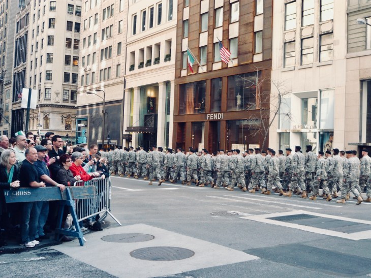New York Saint Patrick - St Patrick Manhattan Parade 1