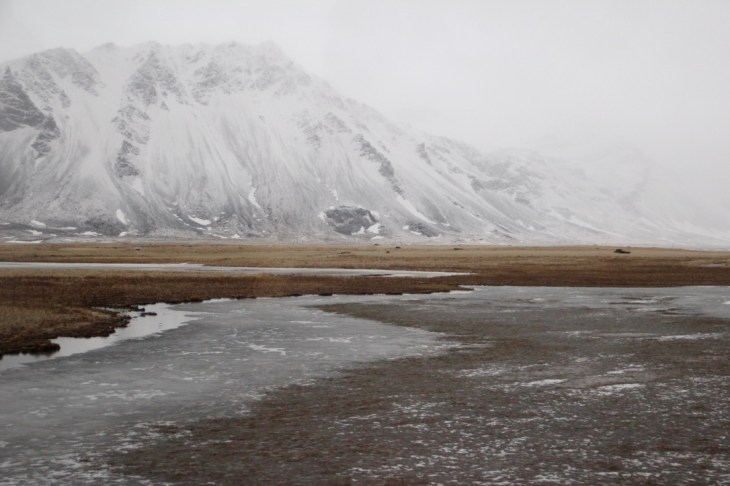 Mars sur les routes en Islande - Paysage