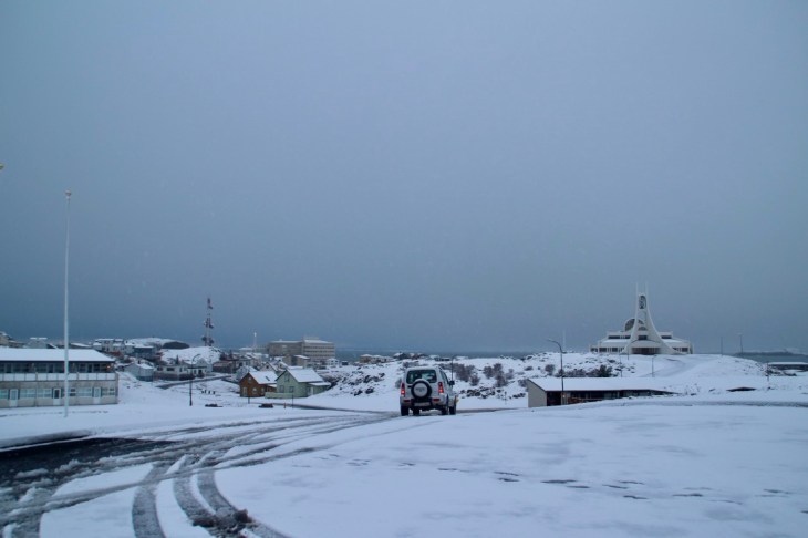 Paysage ville Islande