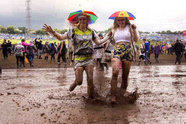 Festival sous la pluie - Boue