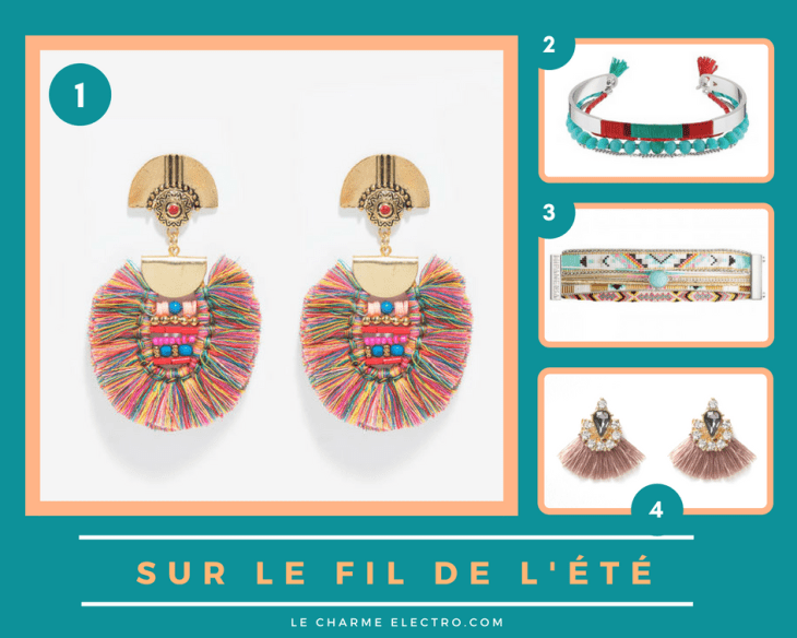 Sélection de Bijoux fantaisies femmes pour cet ete