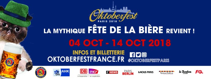 Oktoberfest - Fête de la Bière à Paris - Soirée Electro Oktoberklub